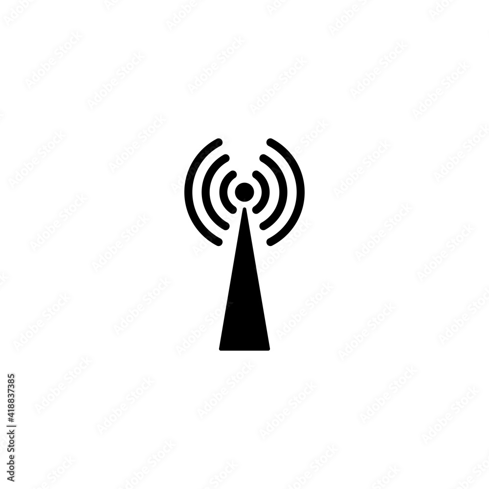 wireless antenna icon vector sign symbol wireless antenna icon vector sign symbol