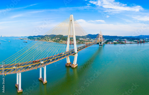Shantou Queshi bridge, Shantou City, Guangdong Province, China
