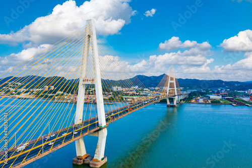 Shantou Queshi bridge, Shantou City, Guangdong Province, China