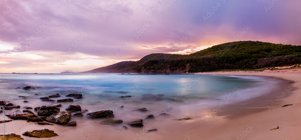 Sunset View of Pretty Beach in New South Wales