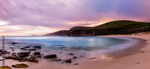 Sunset View of Pretty Beach in New South Wales