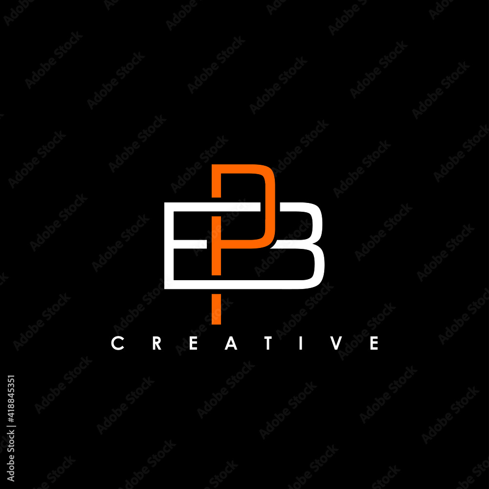 BP, PB Letter Initial Logo Design Template Vector Illustration BP, PB Letter Initial Logo Design Template Vector Illustration