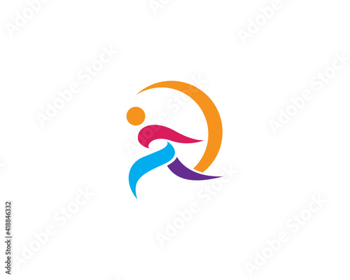 run logo sport logo creative logo fast logo