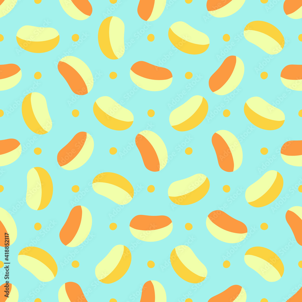 Abstract seamless pattern. Beautiful for textile, paper print, scrapbooking or wallpaper. Vector illustration. Cute colorful background. Abstract seamless pattern. Beautiful for textile, paper print, scrapbooking or wallpaper. Vector illustration. Cute colorful background.