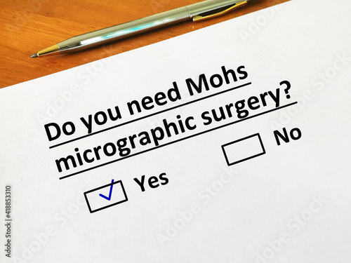 Questionnaire about dermatology