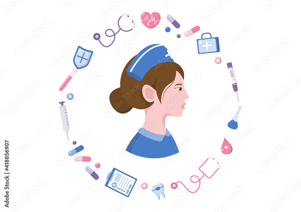 Thank You Doctor and Nurse, Illustration Pack of Thanksgiving To All Medical Assistants For Fighting with Coronavirus and Saving Lots of Lives Thank You Doctor and Nurse, Illustration Pack of Thanksgiving To All Medical Assistants For Fighting with Coronavirus and Saving Lots of Lives