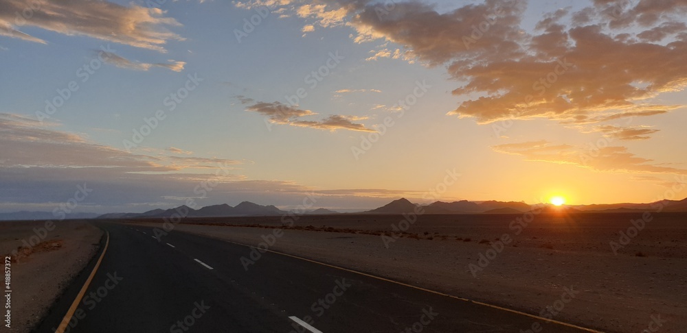 namibian sunrise