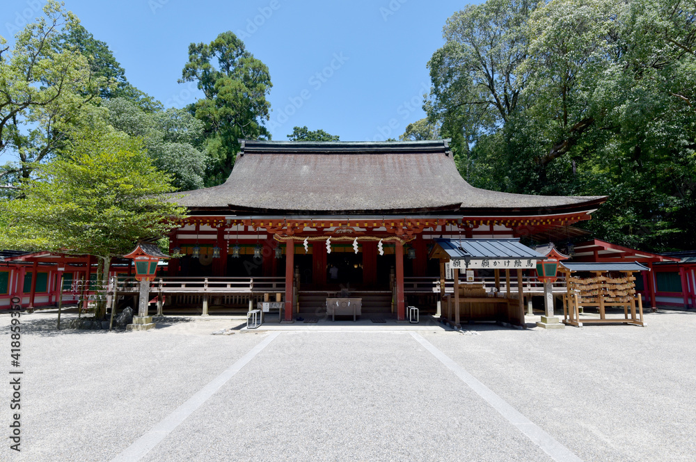 石上神宮　拝殿　奈良県天理市