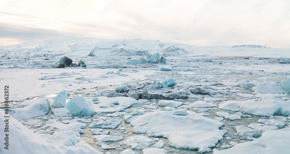 Glaciers and Mountains and Valleys of Iceland Glaciers and Mountains and Valleys of Iceland