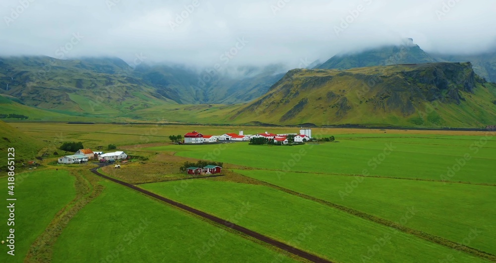Glaciers and Mountains and Valleys of Iceland Glaciers and Mountains and Valleys of Iceland