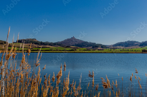 Hike around the Drei Gleichen in the springtime Thuringian Basin - Drei Gleichen/Germany photo