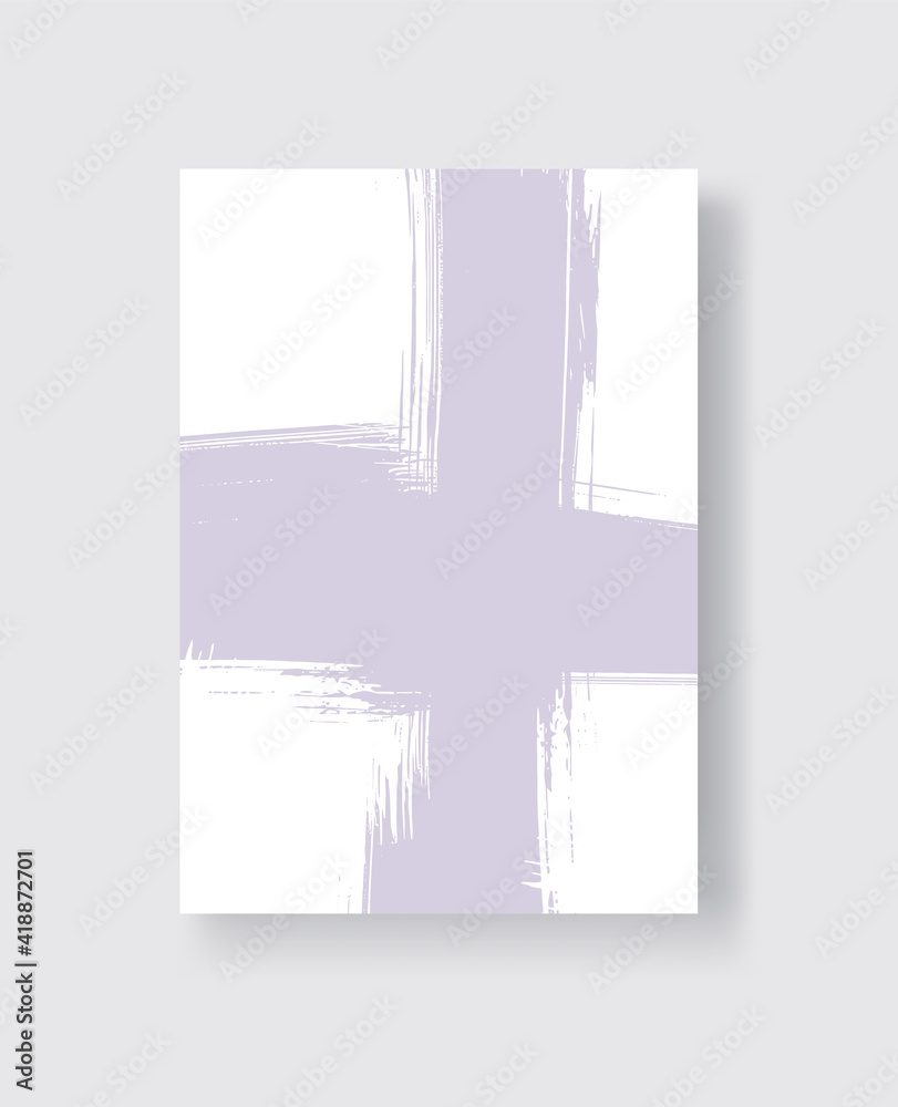 Abstract ink brush banners with grunge effect Abstract ink brush banners with grunge effect
