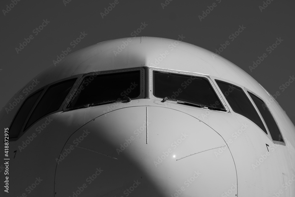 Boeing 777 Frontalansicht