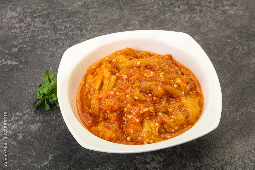 Caucasian cuisine - Mangal salad with vegetables