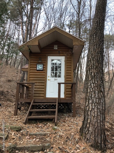 old wooden house