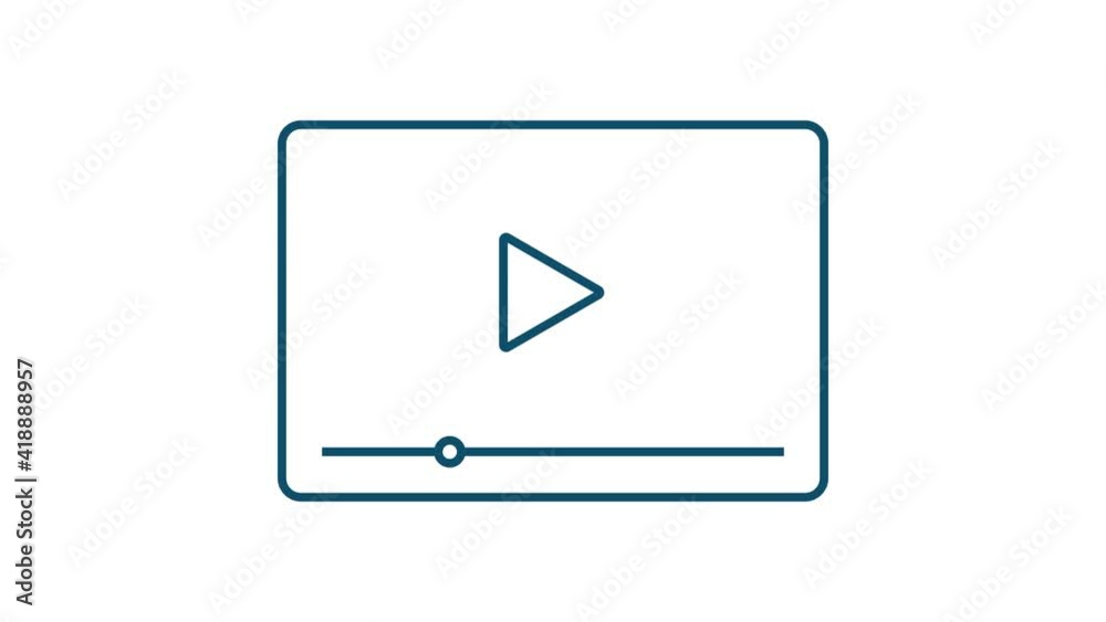 Web icon set. Business. Email icon. Video chat. Motion graphics. Web icon set. Business. Email icon. Video chat. Motion graphics.