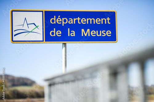 France departement 55 Meuse signalisation campagne