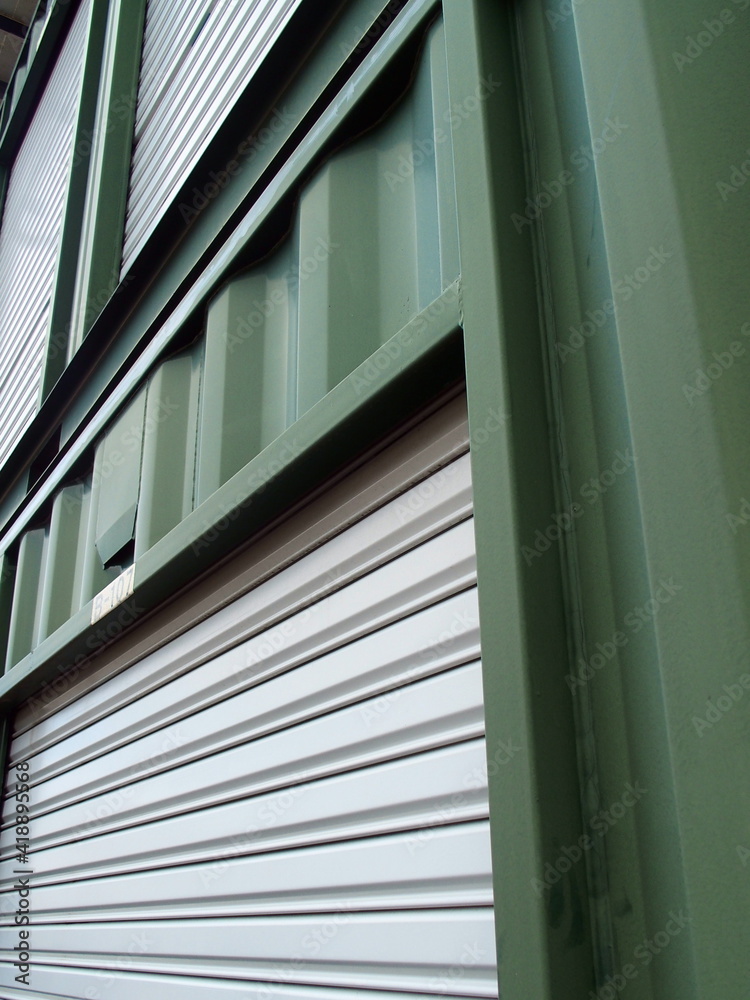 Obraz premium 貸し収納庫のトランクルーム風景