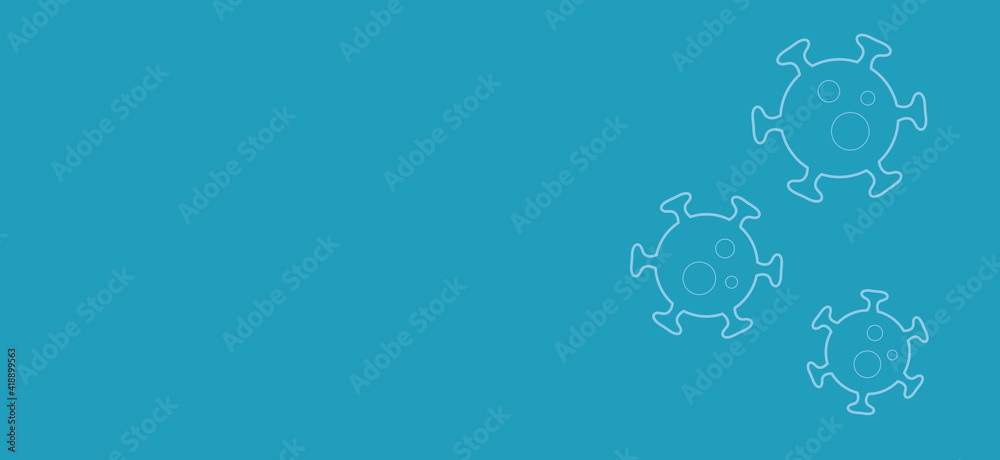 Virus template design. Coronavirus design