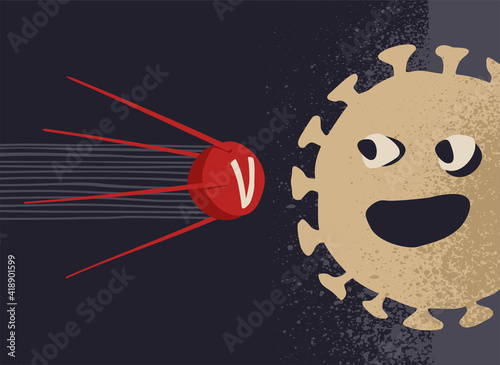 COVID-19 vaccine as a retro soviet satellite
