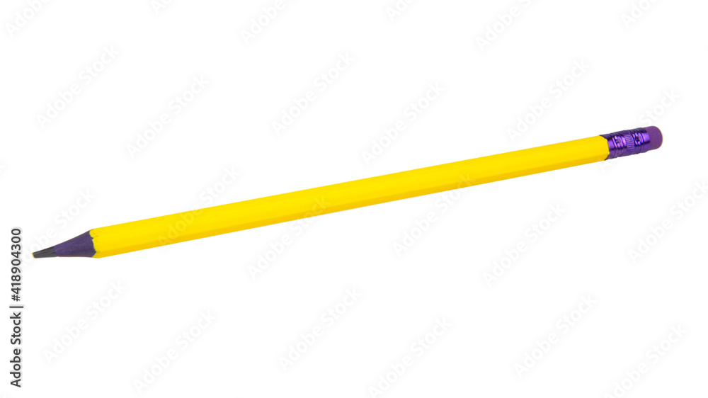 Bright pencil for drawing isolated on the white background Bright pencil for drawing isolated on the white background