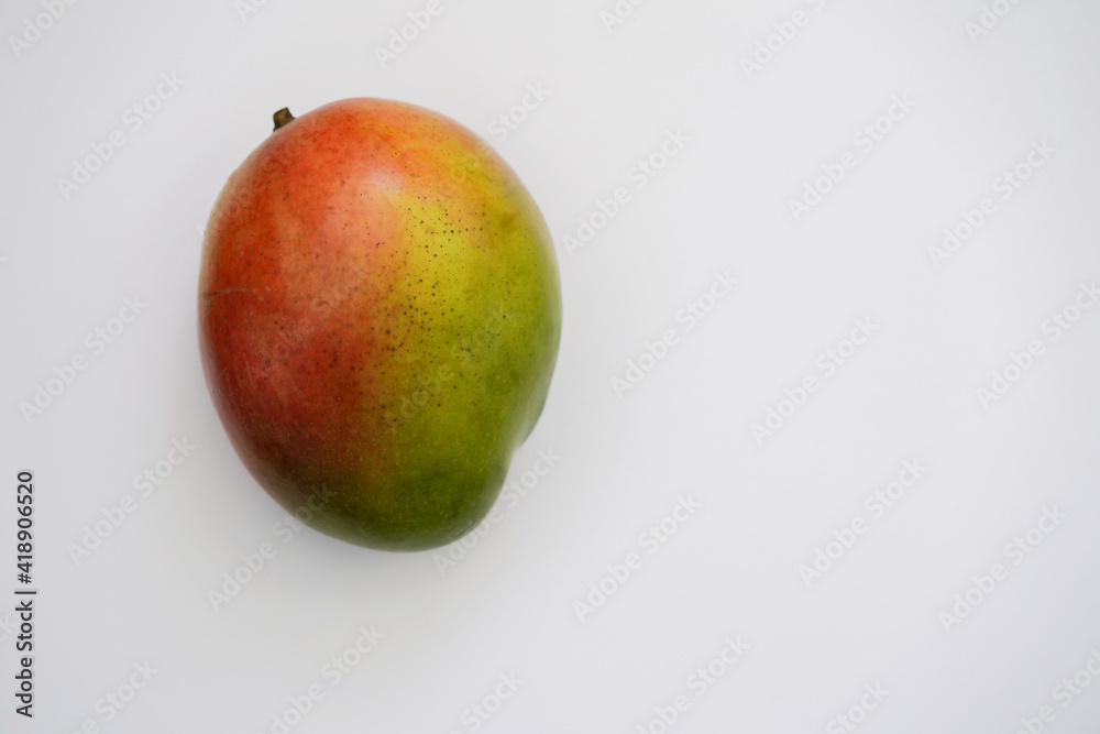 Mango fruit on white background Mango fruit on white background