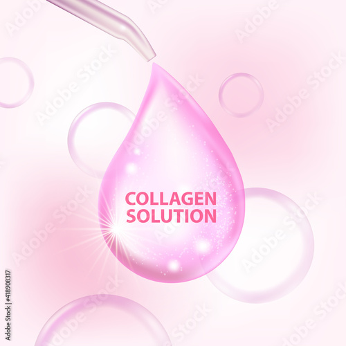 Collagen Serum Skin Care Cosmetic