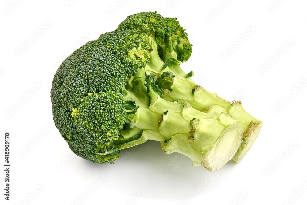 Fresh green broccoli, isolated on white background. High resolution image Fresh green broccoli, isolated on white background. High resolution image