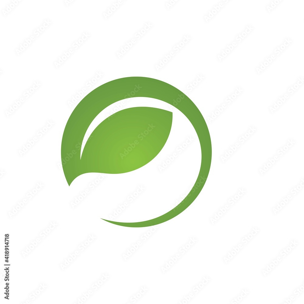 Logos of green Tree leaf ecology Logos of green Tree leaf ecology