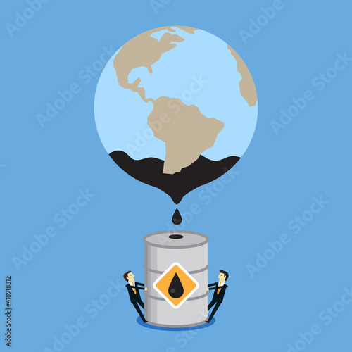 Less crude oil on the rest of the world