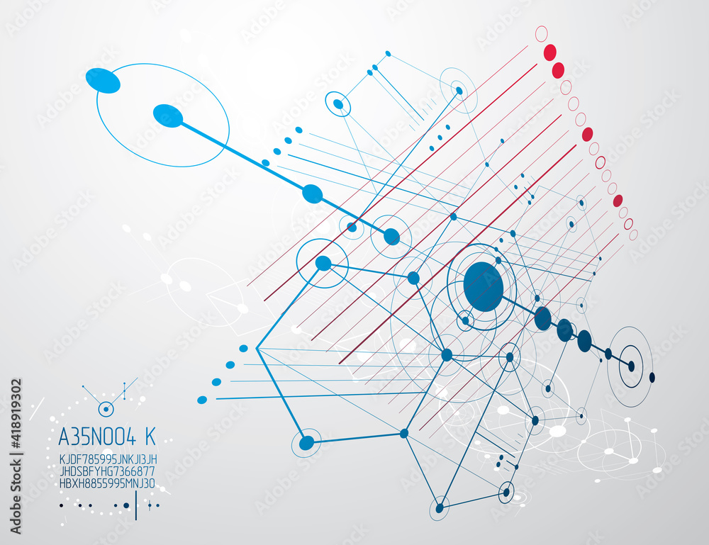 Mechanical engineering technology vector abstract background, cybernetic abstraction with innovative industrial schemes. Mechanical engineering technology vector abstract background, cybernetic abstraction with innovative industrial schemes.
