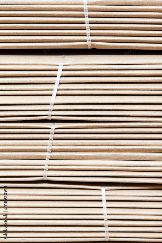Background of the plastic bound sheets of a cardboard put by a pile and turned to us by an end face, we can see its edge. Background of the plastic bound sheets of a cardboard put by a pile and turned to us by an end face, we can see its edge.