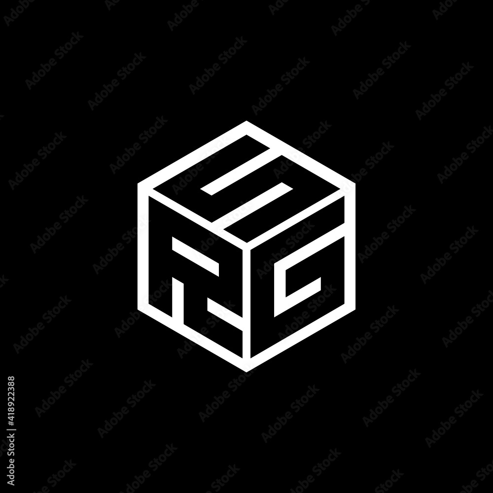 RGS letter logo design with black background in illustrator, cube logo,  vector logo, modern alphabet font overlap style. calligraphy designs for  logo, Poster, Invitation, etc. Stock Vector | Adobe Stock