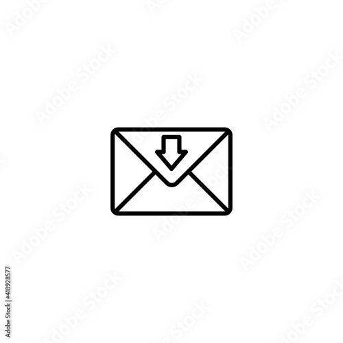 Free Download Mail icon, envelope icon, Message icon vector for web, computer and mobile app - GFXLoad