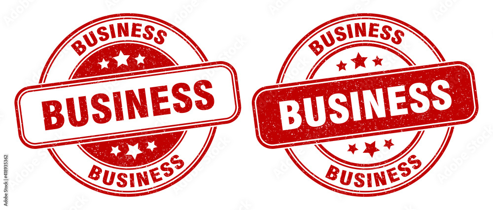 business stamp. business label. round grunge sign business stamp. business label. round grunge sign