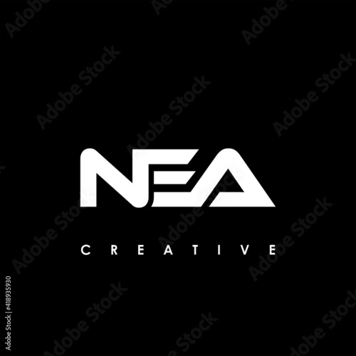 NEA Letter Initial Logo Design Template Vector Illustration