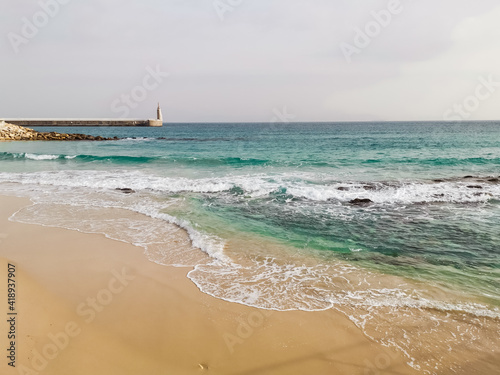 beach and sea