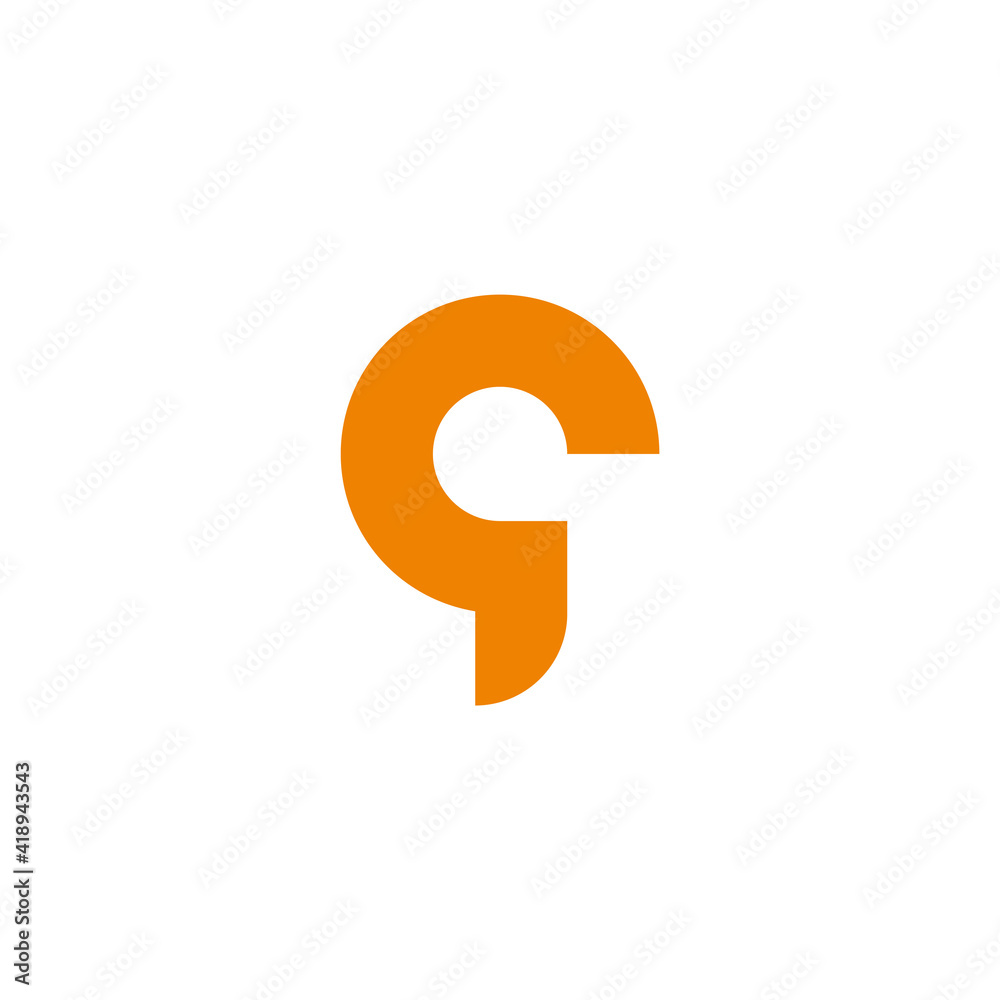 letter c abstract curves motion circle line logo vector letter c abstract curves motion circle line logo vector