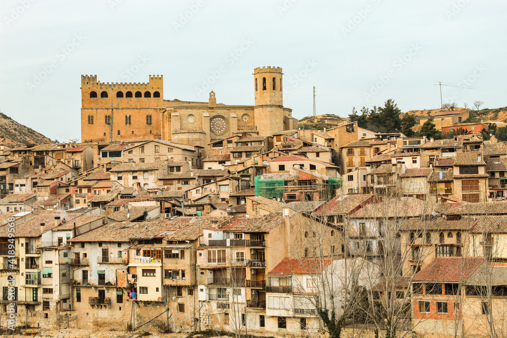 View of Valderrobres, a charming town in the province of Teruel, Spain.