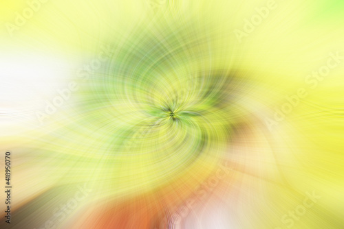 Background of yellow and green swirling flower texture.