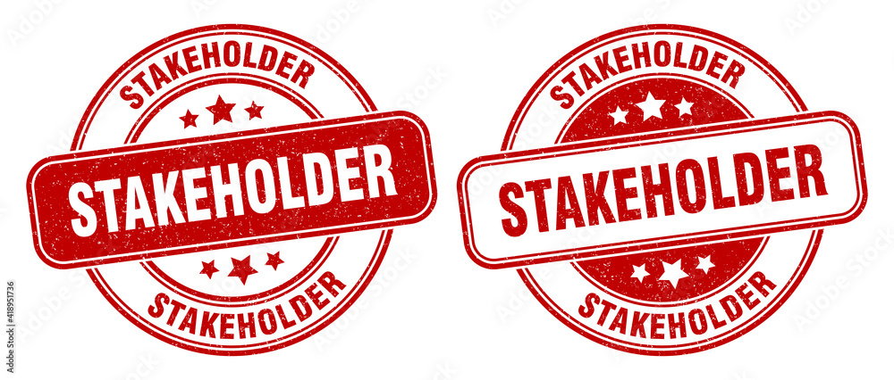 stakeholder stamp. stakeholder label. round grunge sign stakeholder stamp. stakeholder label. round grunge sign