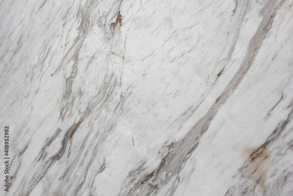 Fototapeta premium White marble texture abstract background pattern with high resolution.