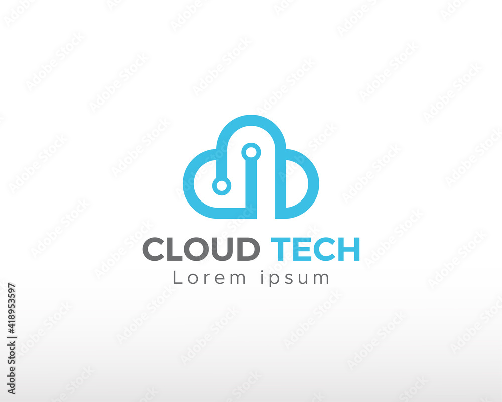cloud tech logo creative cloud logo digital cloud logo cloud tech logo creative cloud logo digital cloud logo