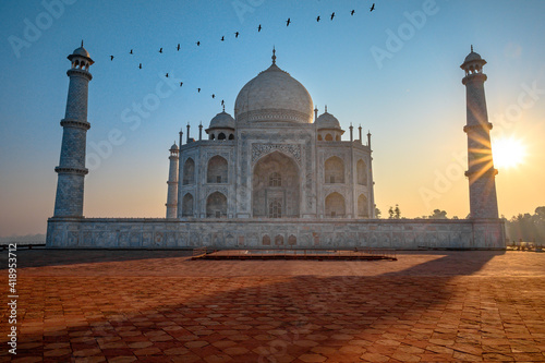 taj mahal agra country