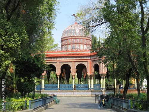 Quiosco Morisco in Mexico city photo