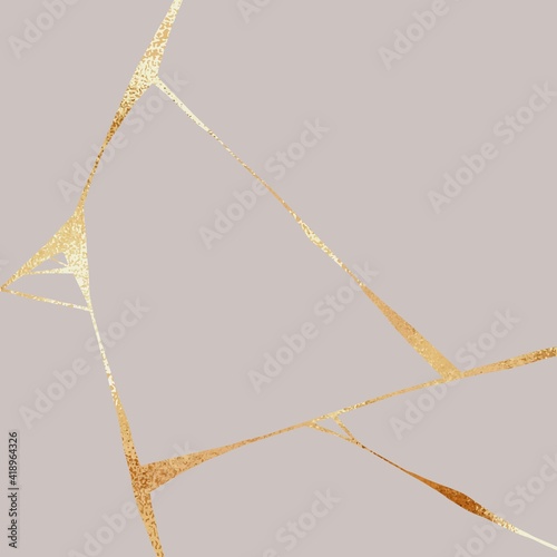 Kintsugi. Gold repair. Gold texture. Kintsugi texture for digital design.