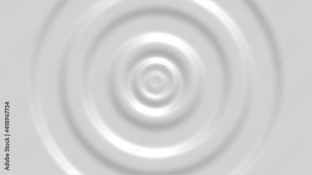 3d render of White abstract pattern of liquid ripples. Seamless loop animation 3d render of White abstract pattern of liquid ripples. Seamless loop animation