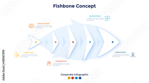 Modern Infographic Vector Template