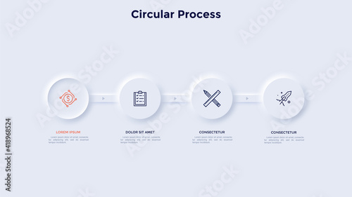 Modern Infographic Vector Template