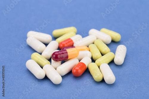 Medicines, pills to improve the quality of life photo
